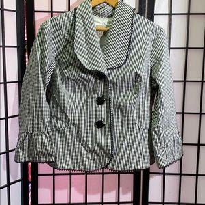 F.L. Malik Checked Blazer